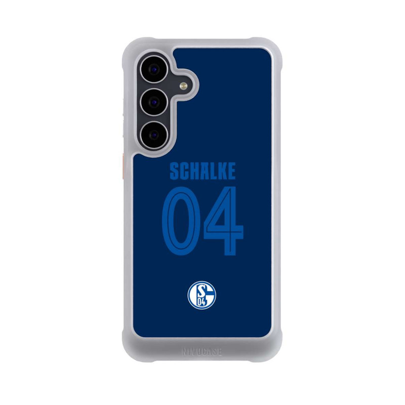 Galaxy S25 FE NIVOmax Schalke 04 Dunkelblau