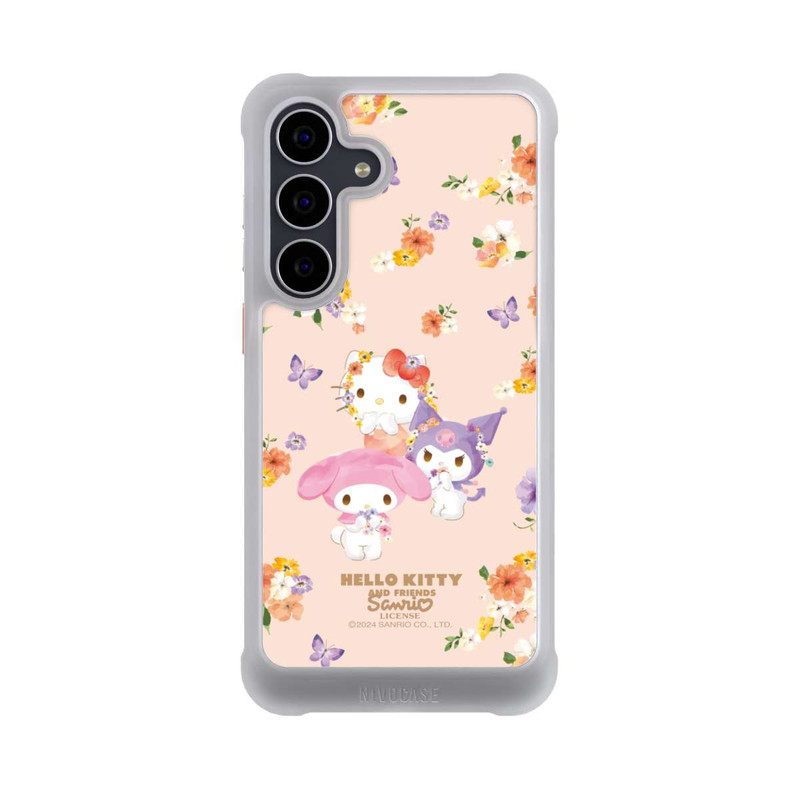 Galaxy S25 FE NIVOmax Hello Kitty Frühlingsblumen