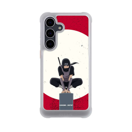 Samsung Galaxy S25 FE NIVOmax Itachi Uchiha symbol red background