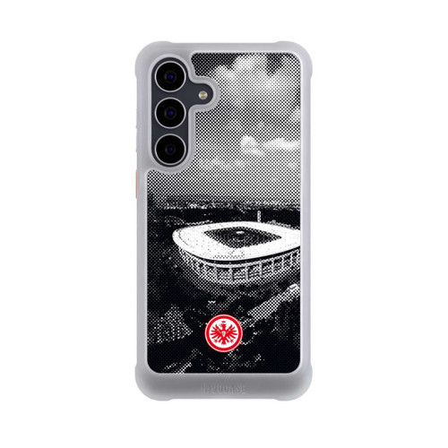 Samsung Galaxy S25 FE NIVOmax SGE Stadion Schwarz Weiß