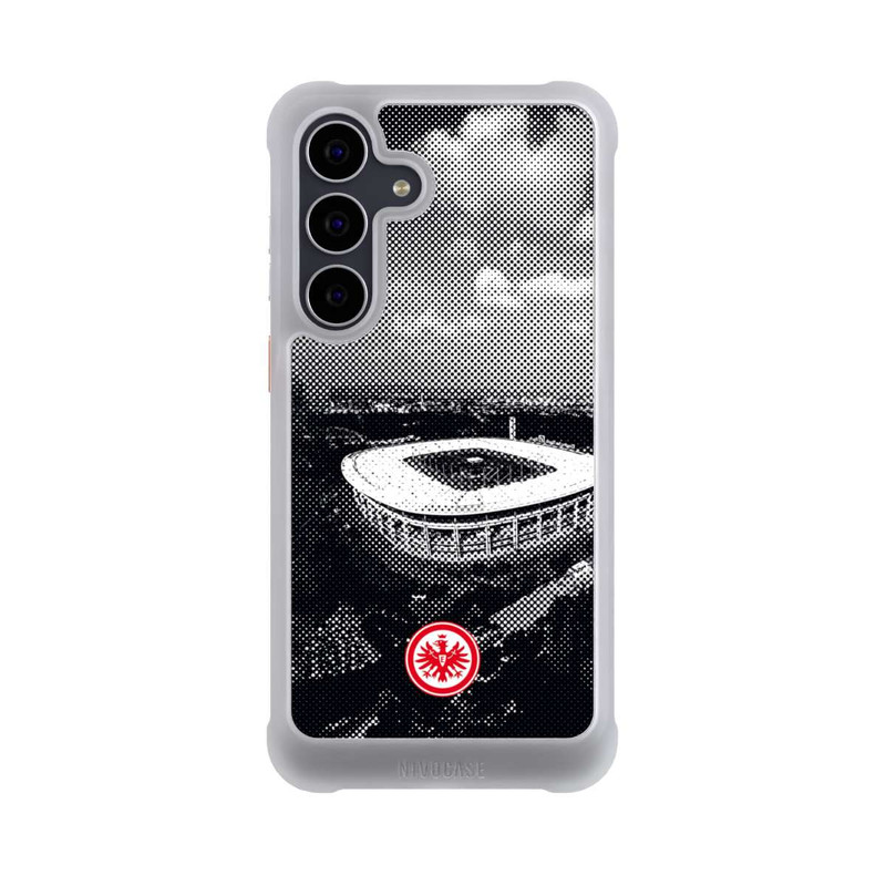 Galaxy S25 FE NIVOmax SGE Stadion Schwarz Weiß