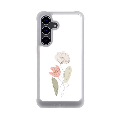 Samsung Galaxy S25 FE NIVOmax Blume Line Art Beige