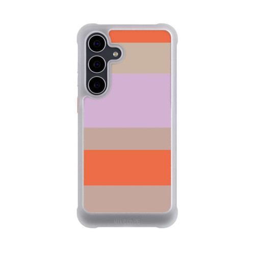 Samsung Galaxy S25 FE NIVOmax Moca Lila Orange Stripes