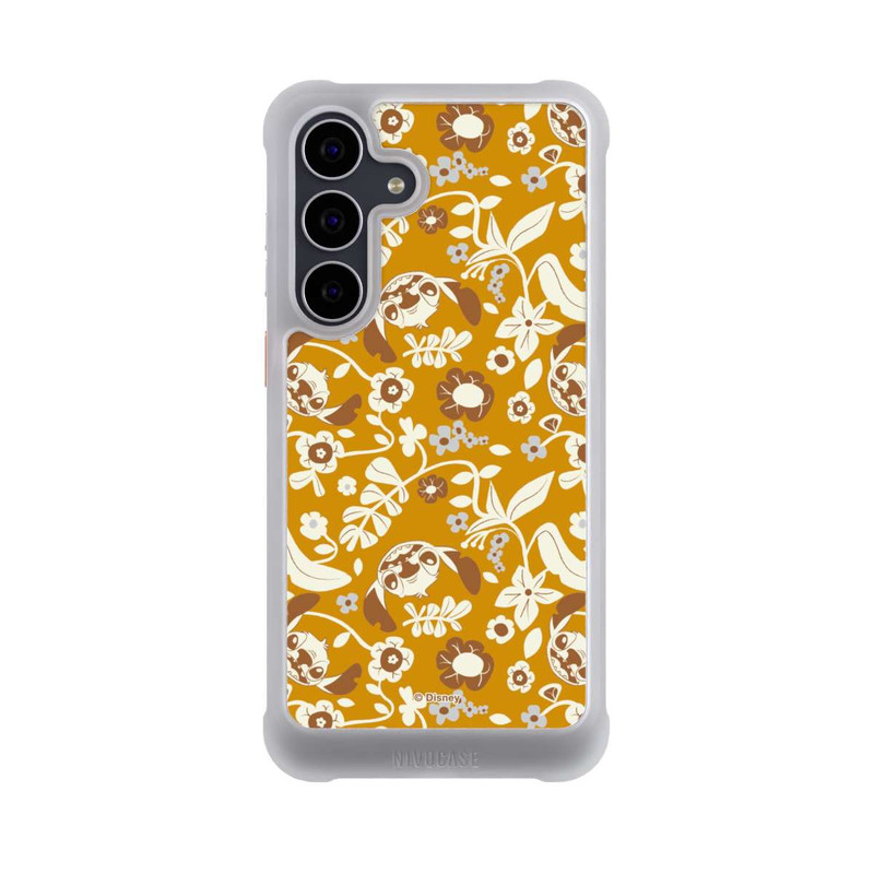 Galaxy S25 FE NIVOmax Stitch Floral Mustard Pattern