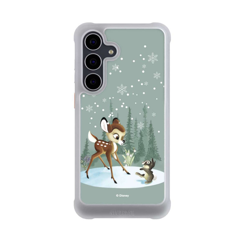 Galaxy S25 FE NIVOmax Bambi et Panpan Monde Hivernal