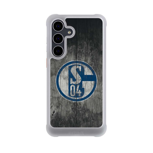 Samsung Galaxy S25 FE NIVOmax Schalke 04 Holz Look