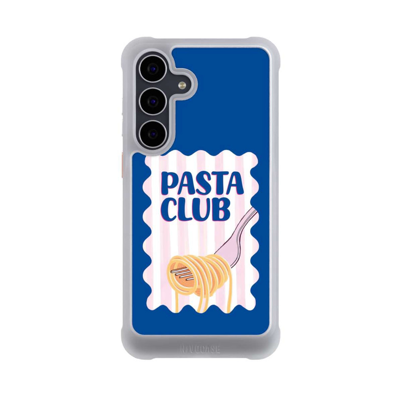 Galaxy S25 FE NIVOmax Pasta Club in Blue and Pink