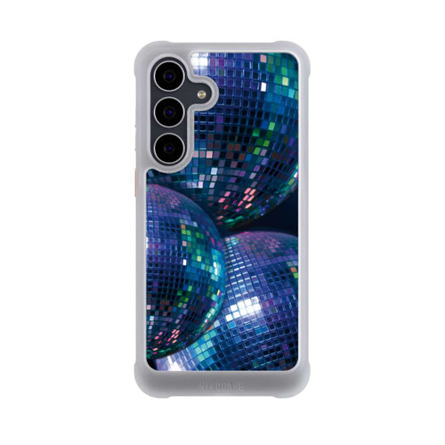 Samsung Galaxy S25 FE NIVOmax Discokugel Blau Schwarz Partytime mit KI