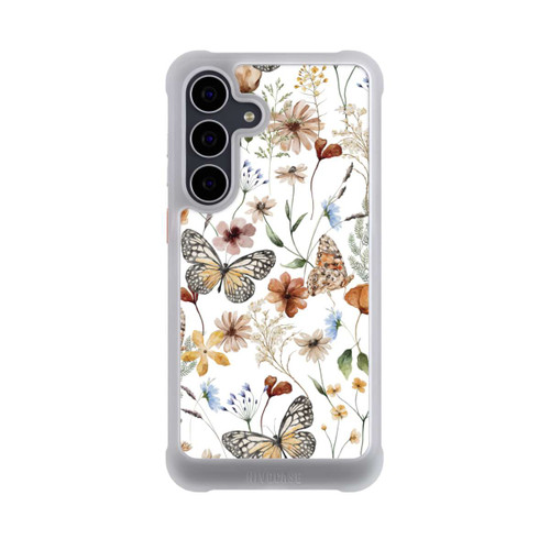 Samsung Galaxy S25 FE NIVOmax Wildflowers and Butterflies Pattern