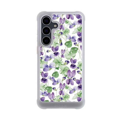 Samsung Galaxy S25 FE NIVOmax Purple Wildflowers Pattern Watercolor