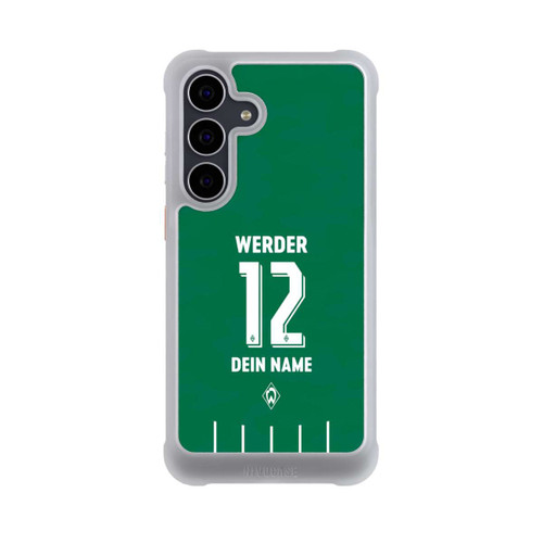 Samsung Galaxy S25 FE NIVOmax Werder Bremen Trikot Personalisierbar 25-26