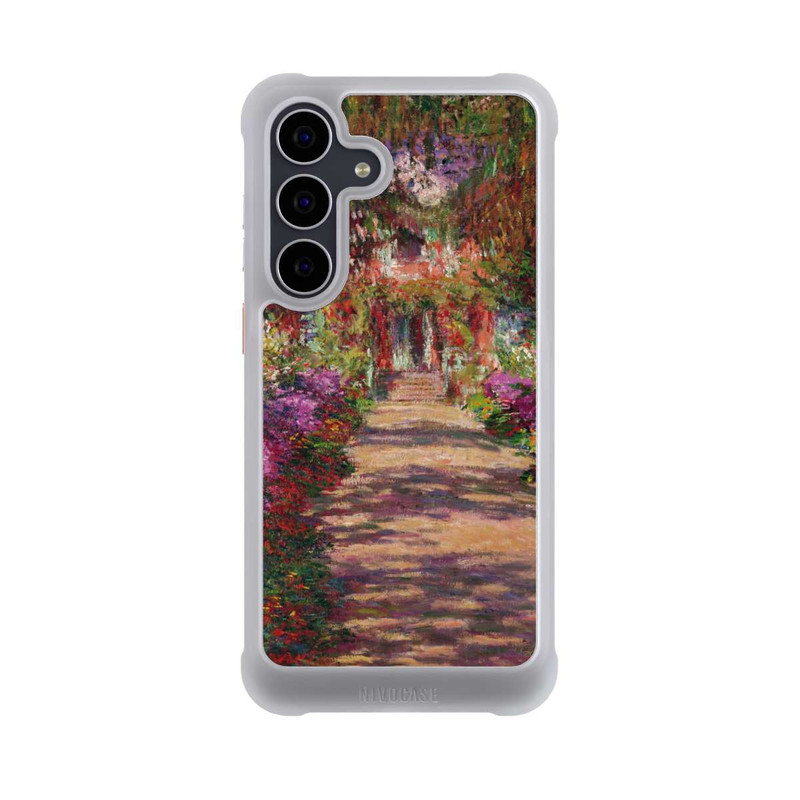 Galaxy S25 FE NIVOmax Eine Allee in Monets Garten in Giverny by Claude Monet