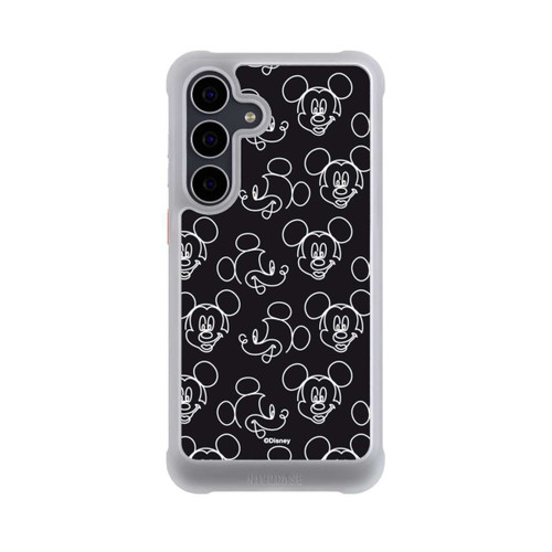 Samsung Galaxy S25 FE NIVOmax Disney Mickey Muster Schwarz