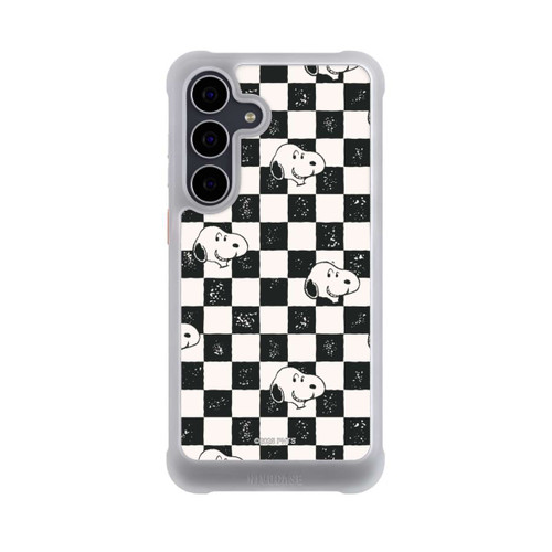 Samsung Galaxy S25 FE NIVOmax Snoopy Heads Checked Pattern