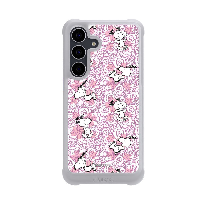 Galaxy S25 FE NIVOmax Peanuts Pink Roses Pattern