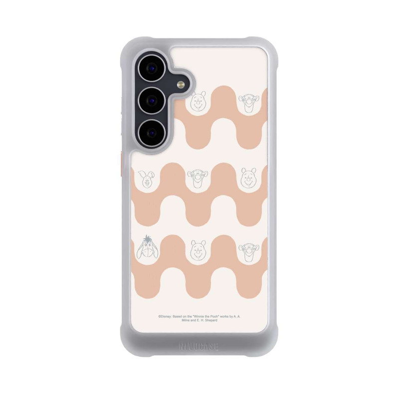 Galaxy S25 FE NIVOmax Winnie Puuh und Freunde Wellenmuster