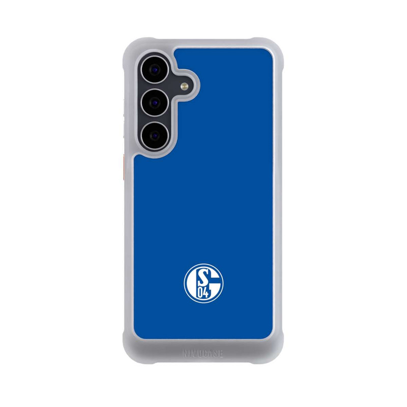 Galaxy S25 FE NIVOmax FC Schalke 04 Logo Blau