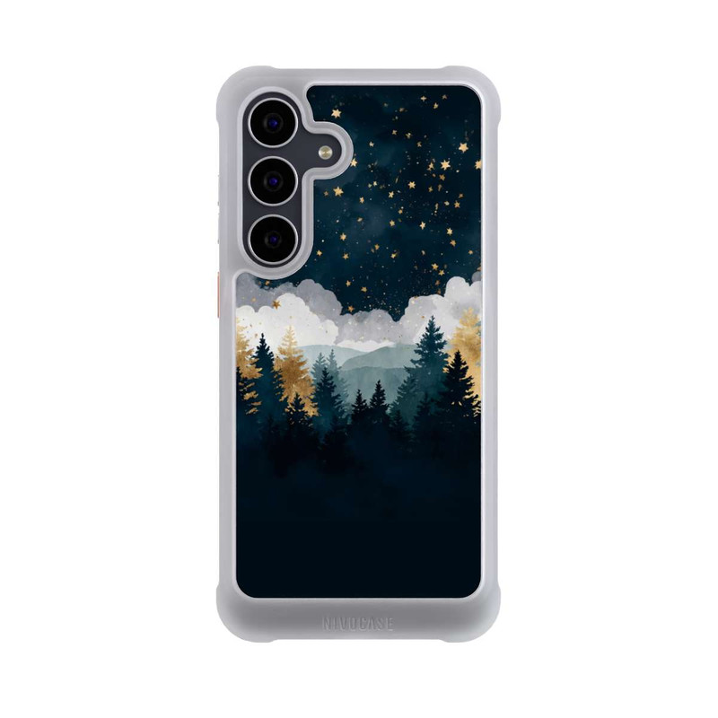 Galaxy S25 FE NIVOmax nächtlicher Wald Indigo