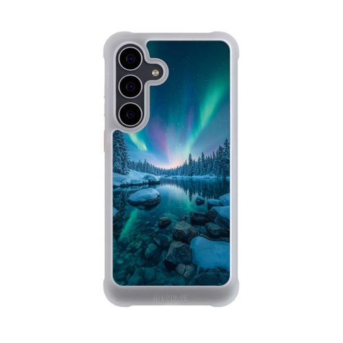Samsung Galaxy S25 FE NIVOmax Nordlichter Glühen mit KI