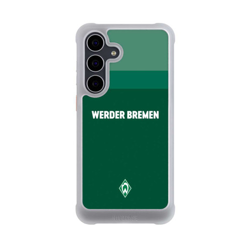 Samsung Galaxy S25 FE NIVOmax Werder Bremen Schriftzug Raute