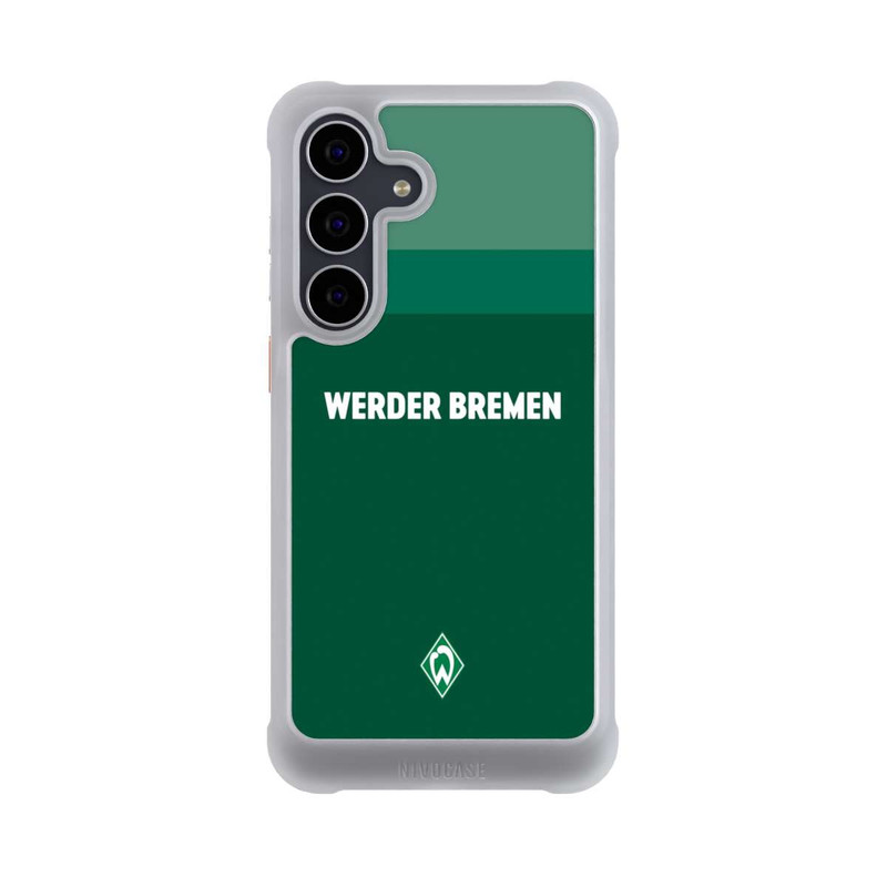 Galaxy S25 FE NIVOmax Werder Bremen Schriftzug Raute