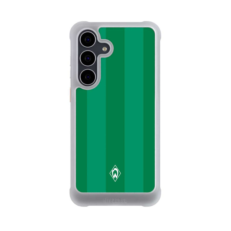 Galaxy S25 FE NIVOmax Werder Bremen Grün gestreift