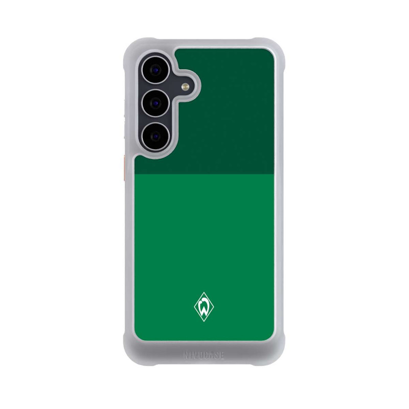 Galaxy S25 FE NIVOmax Werder Bremen Grün auf Grün