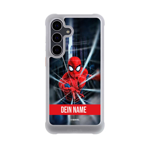 Samsung Galaxy S25 FE NIVOmax Spiderman Webs in Action personnalisable
