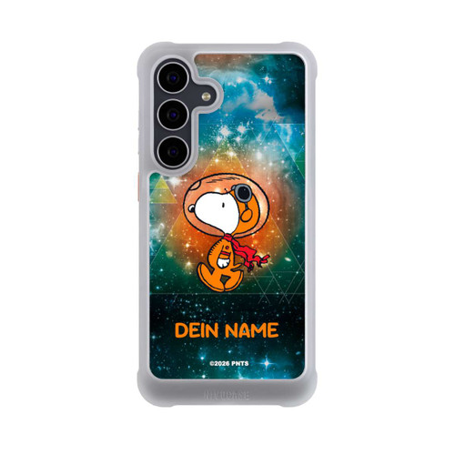 Samsung Galaxy S25 FE NIVOmax Snoopy Space Traveller Personalisierbar