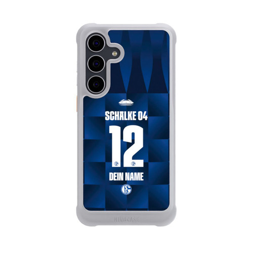 Samsung Galaxy S25 FE NIVOmax Schalke 04 Trikot Personalisierbar 26-27