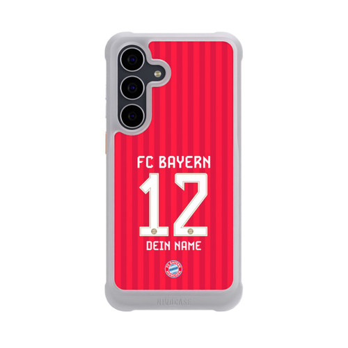Samsung Galaxy S25 FE NIVOmax FC Bayern München Trikot Personalisierbar 26-27