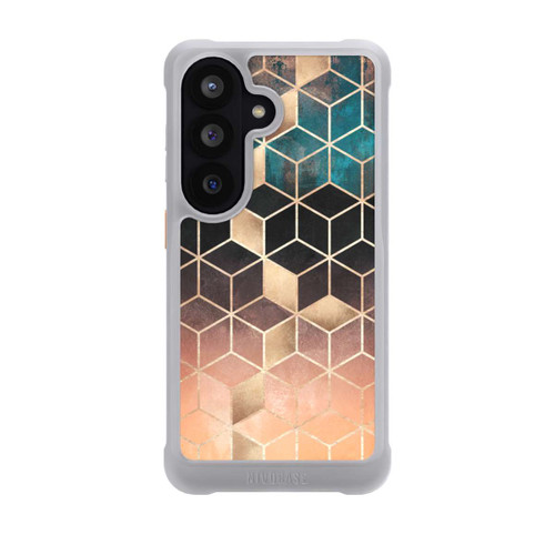 Samsung Galaxy S26 NIVOmax Ombre Traum Würfel Gold Druck