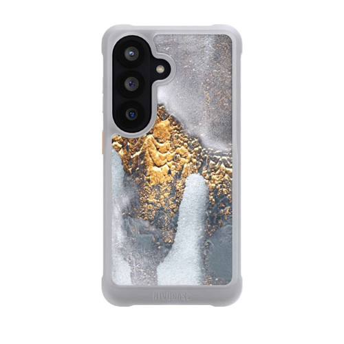 Samsung Galaxy S26 NIVOmax Beton-Gold-Glitzerlook