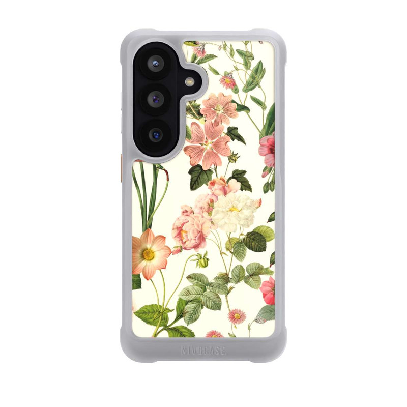 Galaxy S26 NIVOmax Wildflowers on Light Yellow
