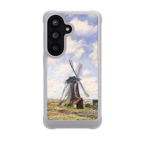 Samsung Galaxy S26 NIVOmax Tulpenfelder mit der Rijnsburger Windmühle von Claude Monet