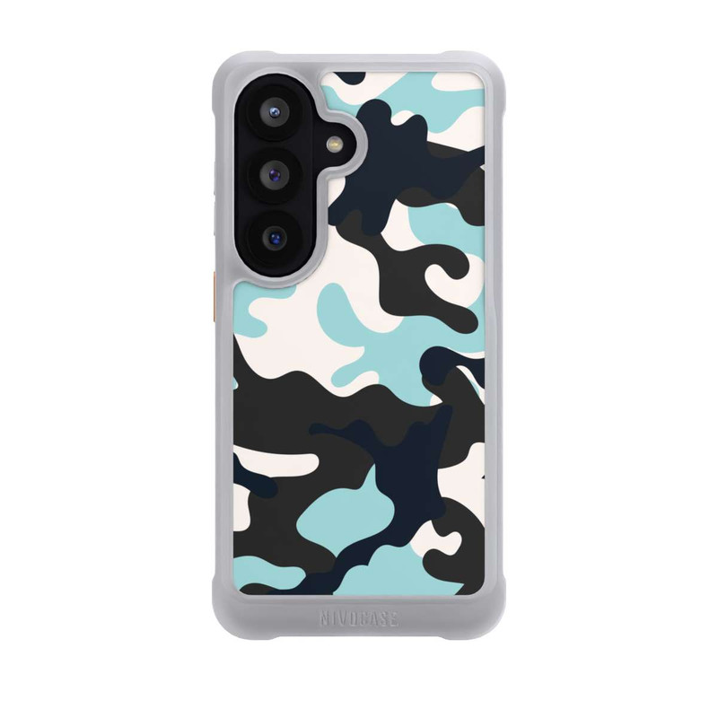 Galaxy S26 NIVOmax Blue Camouflage