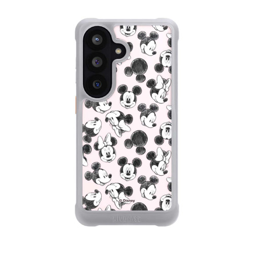 Samsung Galaxy S26 NIVOmax Minnie &amp; Mickey Viele Gesichter Pink