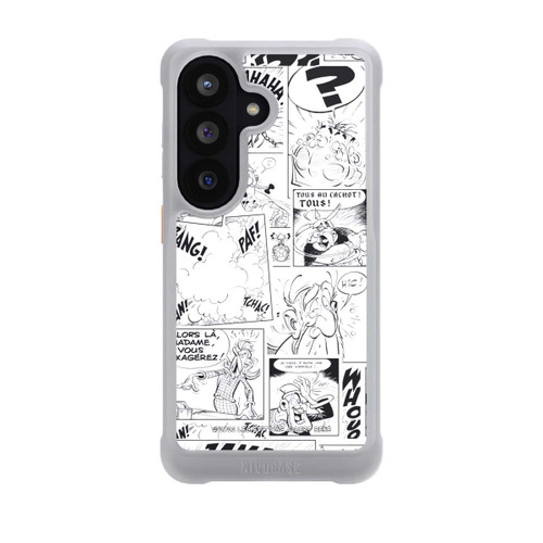 Samsung Galaxy S26 NIVOmax Asterix Comic Schwarz und Weiß