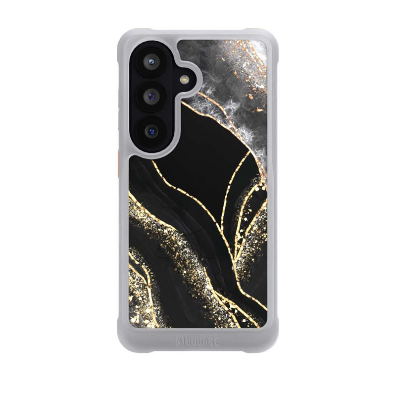 Galaxy S26 NIVOmax Dark Marble Gold