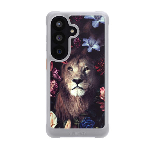 Samsung Galaxy S26 NIVOmax Lion &amp; Fleurs Colorées