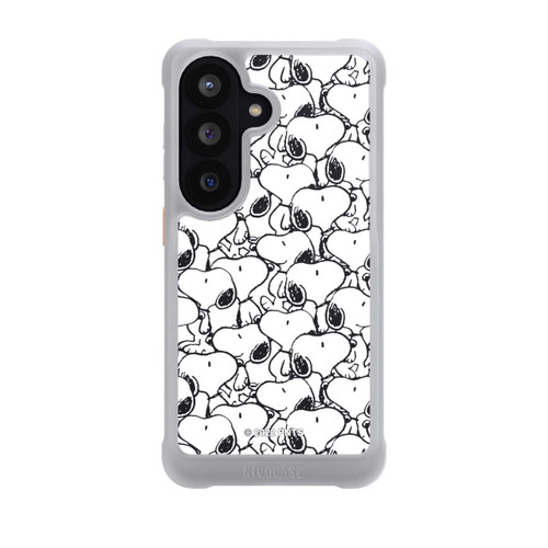 Samsung Galaxy S26 NIVOmax Snoopy Muster Schwarz und Weiß