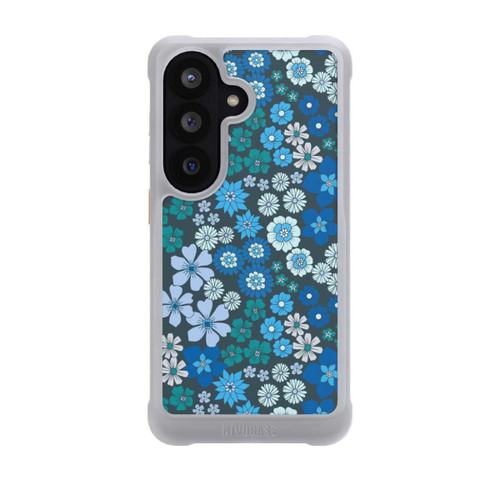 Samsung Galaxy S26 NIVOmax Blaue Blumen DeinDesign