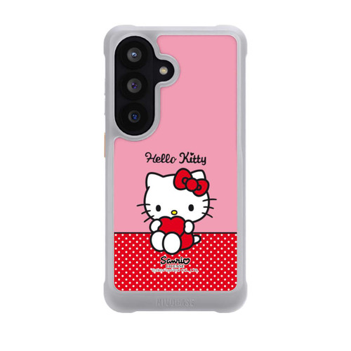 Samsung Galaxy S26 NIVOmax Hello Kitty sitzend mit Herz