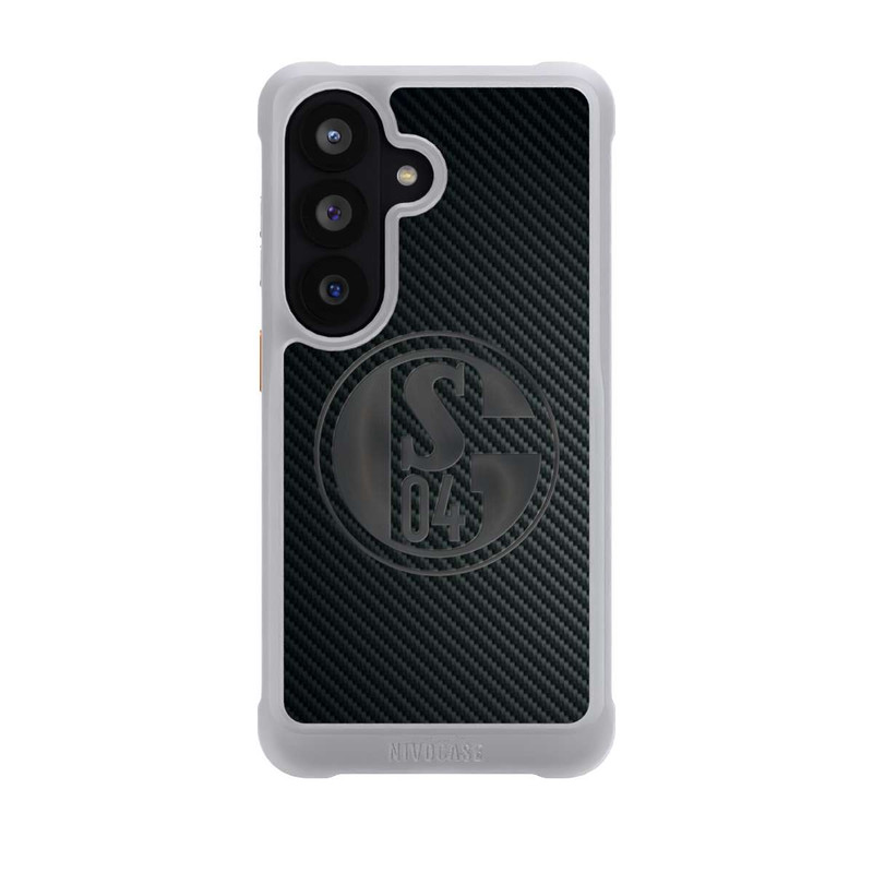 Galaxy S26 NIVOmax Schalke 04 Carbon Look