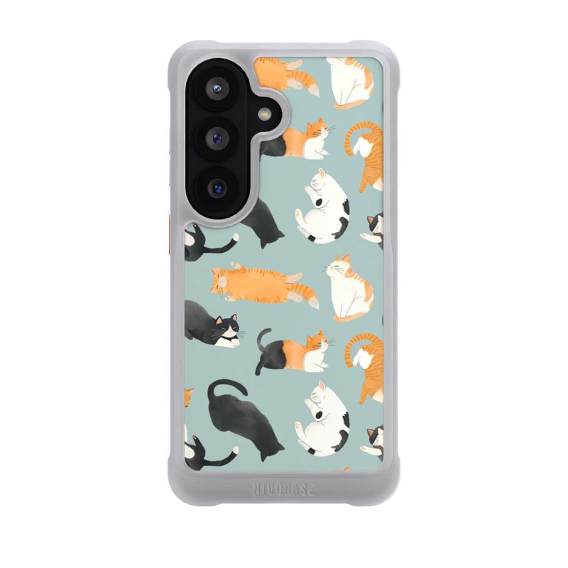 Galaxy S26 NIVOmax Cats Pattern