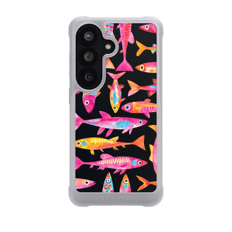 Galaxy S26 NIVOmax Funky bunte Fisch Parade mit KI