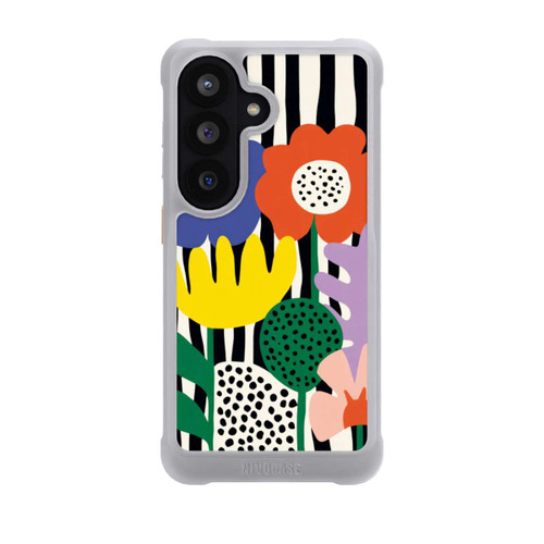 Samsung Galaxy S26 NIVOmax Flowers Striped Background