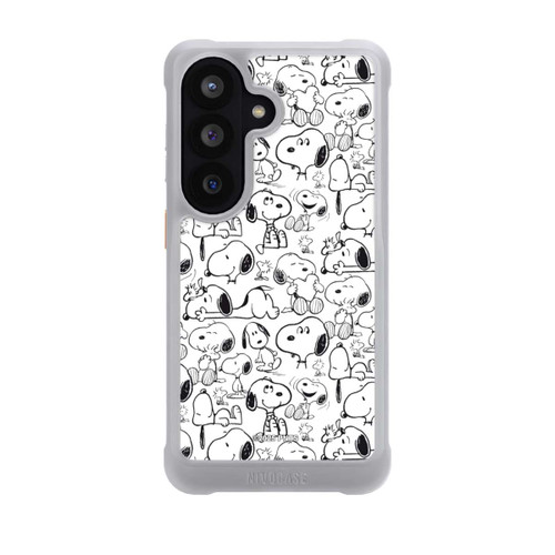 Samsung Galaxy S26 NIVOmax Classic Snoopy Pattern White