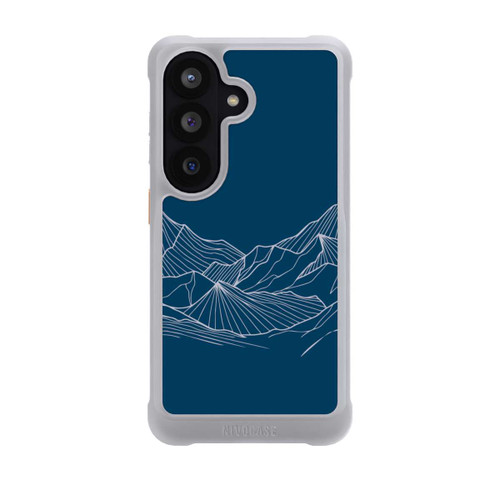 Samsung Galaxy S26 NIVOmax Blue Mountain Contour Lines