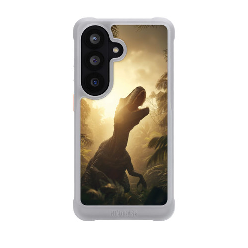Samsung Galaxy S26 NIVOmax Dinosaurier im Urwald mit KI